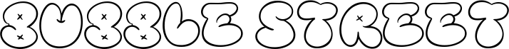 Bubble Street Outline