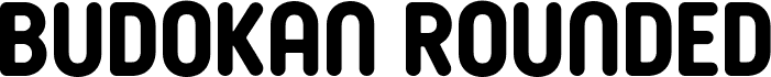 Budokan Rounded Bold