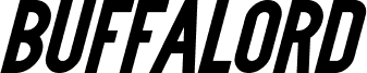Buffalord Demo Italic