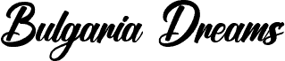 Bulgaria Dreams Italic