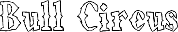 Bull Circus Outline