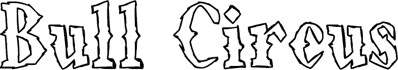 Bull Circus Outline font