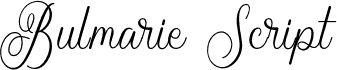 Bulmarie Script DEMO