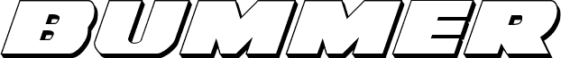 Bummer 3D Italic