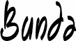 Bunda Italic