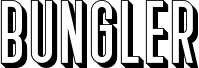 Bungler Regular font | Fonts2u.com