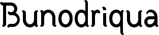Bunodriqua