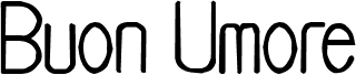 Buon Umore Rough Bold