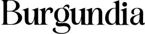 Burgundia PERSONAL USE Regular font