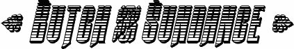 Butch & Sundance Chrome Italic