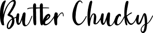 Butter Chucky 字体预览