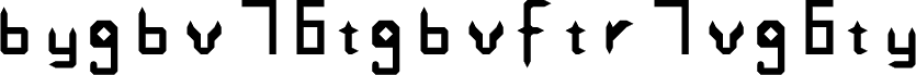 bygbv76tgbvftr7vg6ty Regular