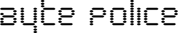 Byte Police Bold