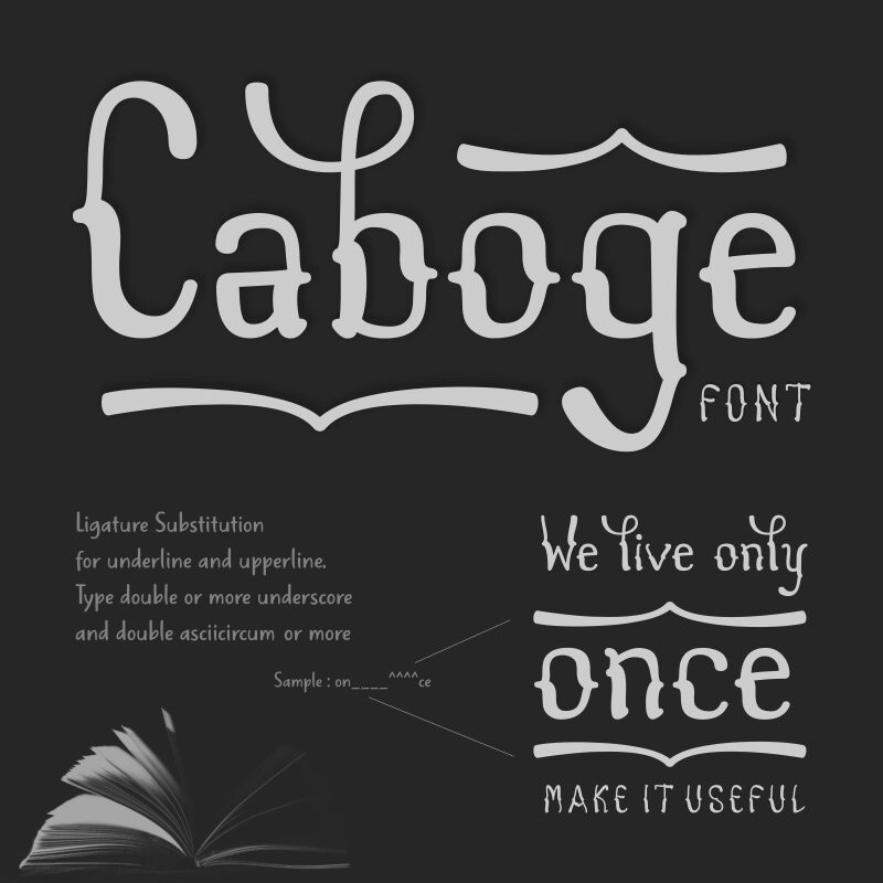 Caboge Czcionka