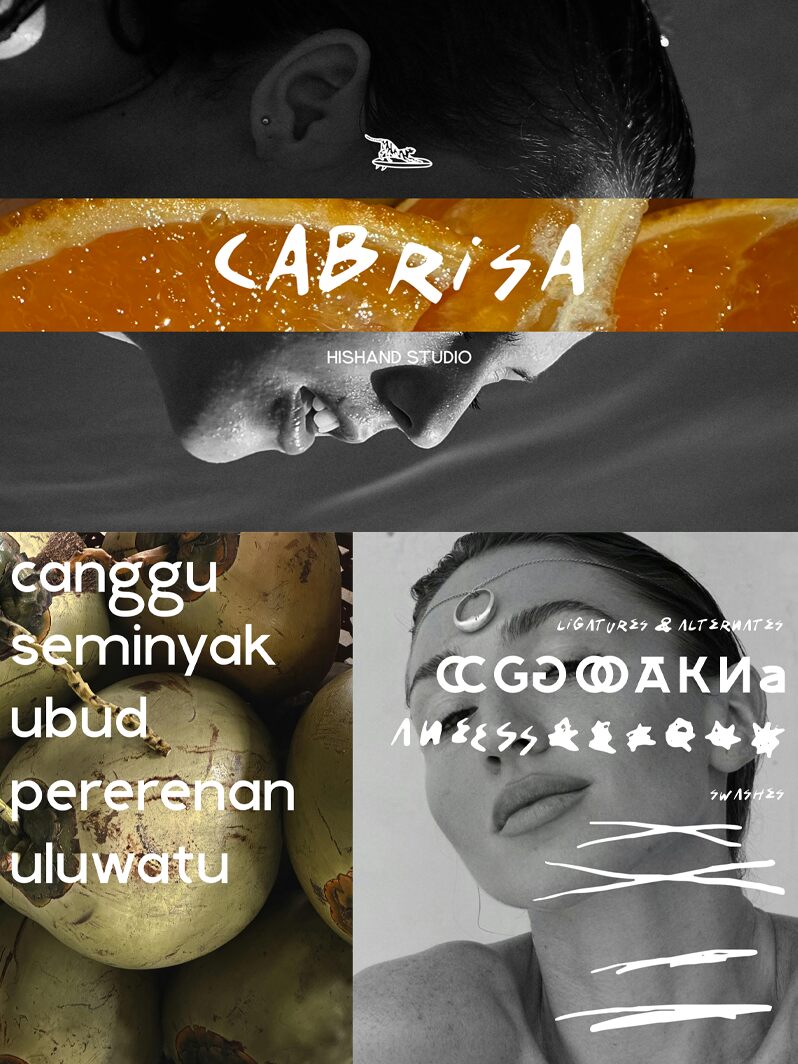 CABRISA Czcionka