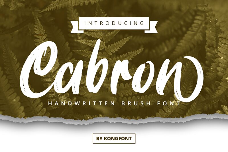Cabron Schriftart