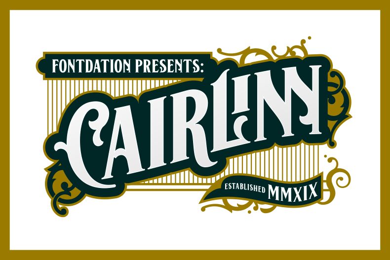 Cairlinn Schriftart