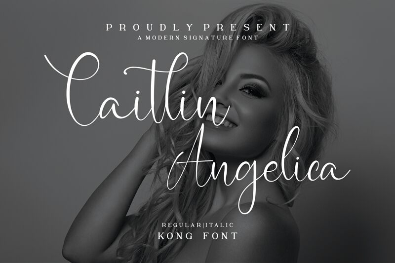 Caitlin Angelica الخط 