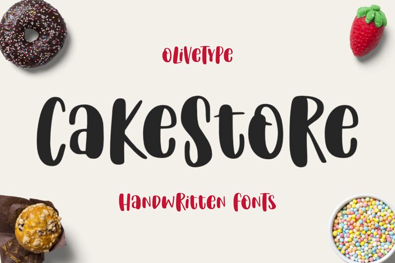 Cake Store Schriftart