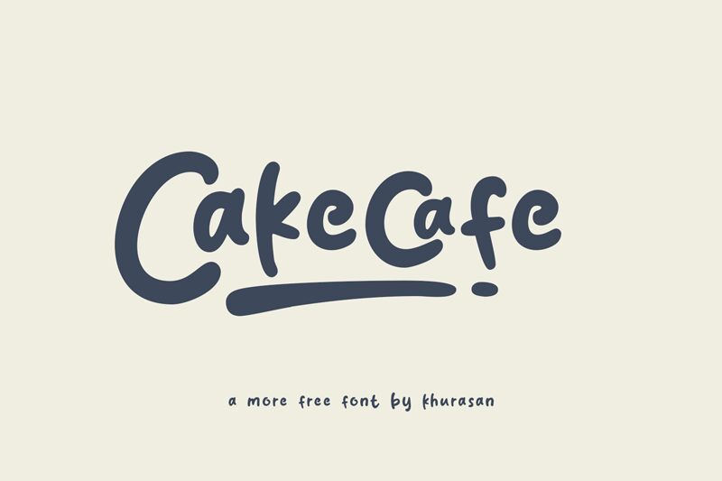 Cakecafe Шрифт