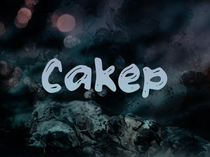c Cakep Schriftart