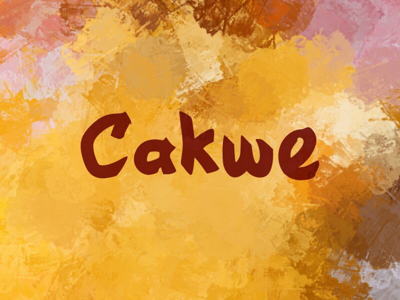 c Cakwe Schriftart