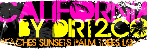 California by Dirt2 Czcionka