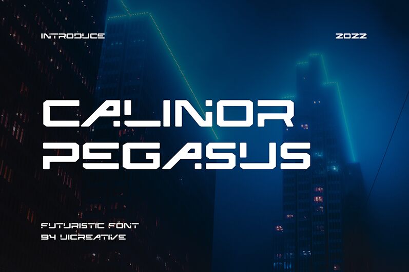 CALINOR PEGASUS Schriftart