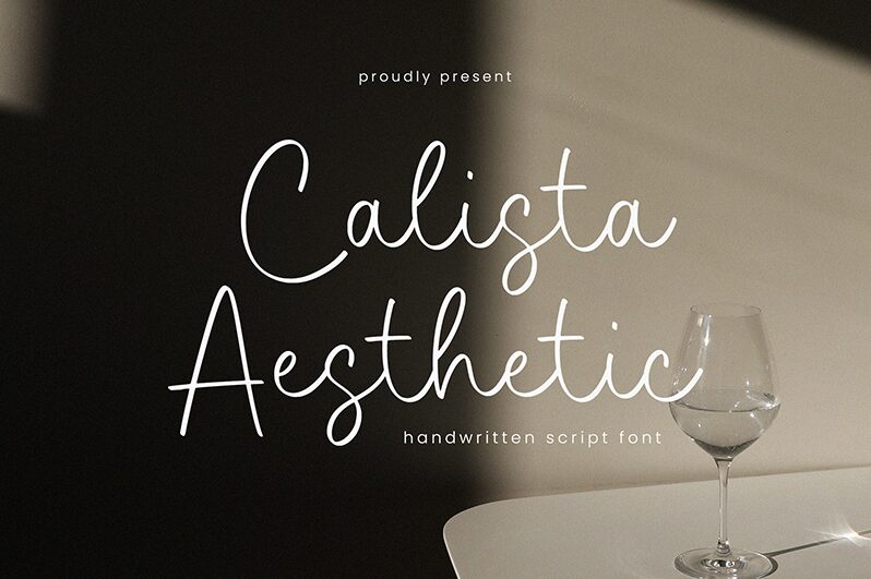 Calista Aesthetic フォント