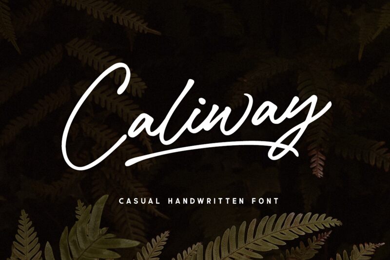 Caliway Шрифт