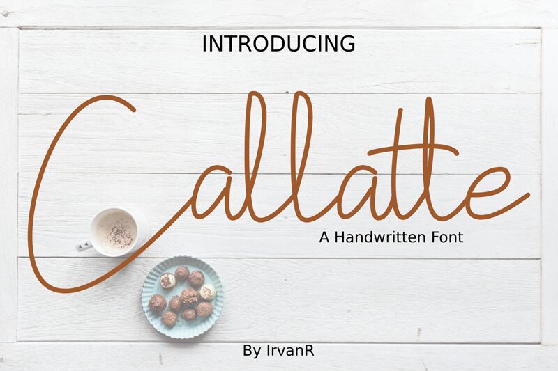 Callatte フォント