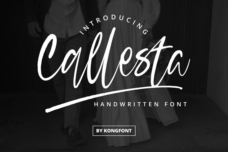 Callesta Schriftart