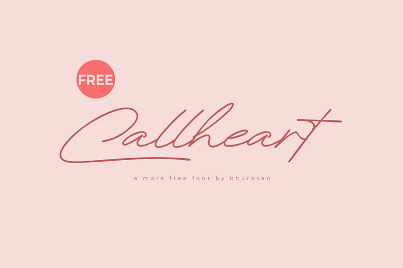 Callheart الخط