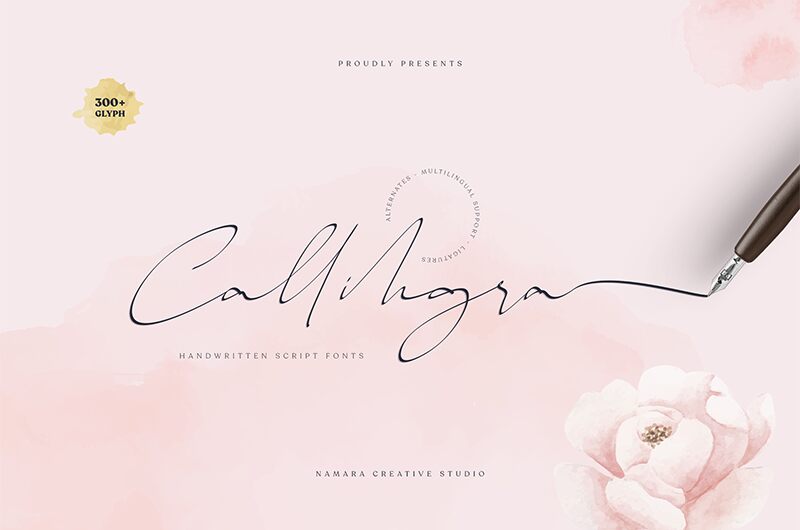 Callihgra Schriftart