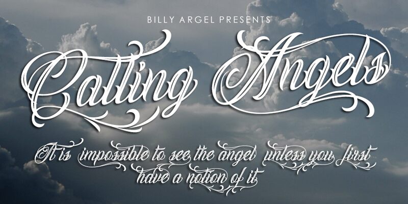 Calling Angels Schriftart