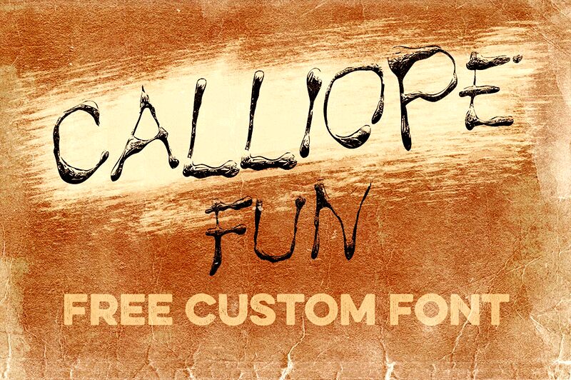 Calliope fun Czcionka