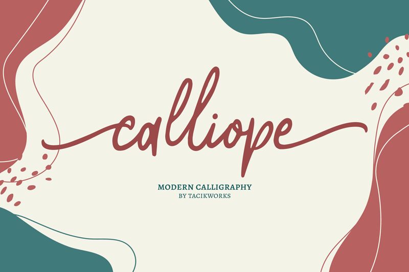 Calliope Modern Czcionka