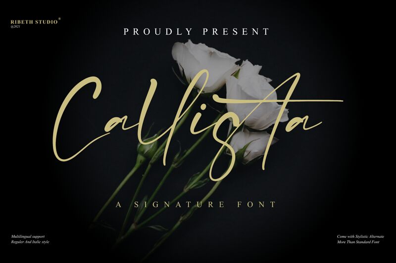 Callista Schriftart