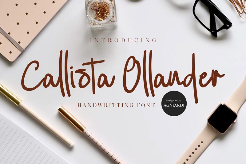 Callista Ollander Schriftart