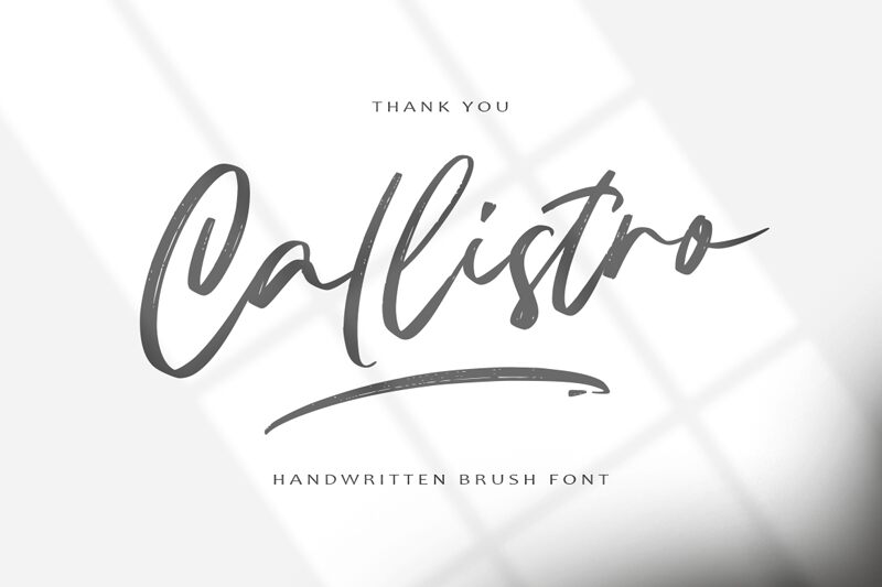Callistro الخط 