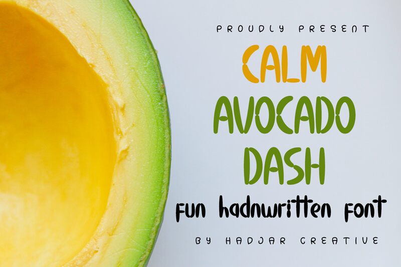 Calm Avocado Dash Carattere