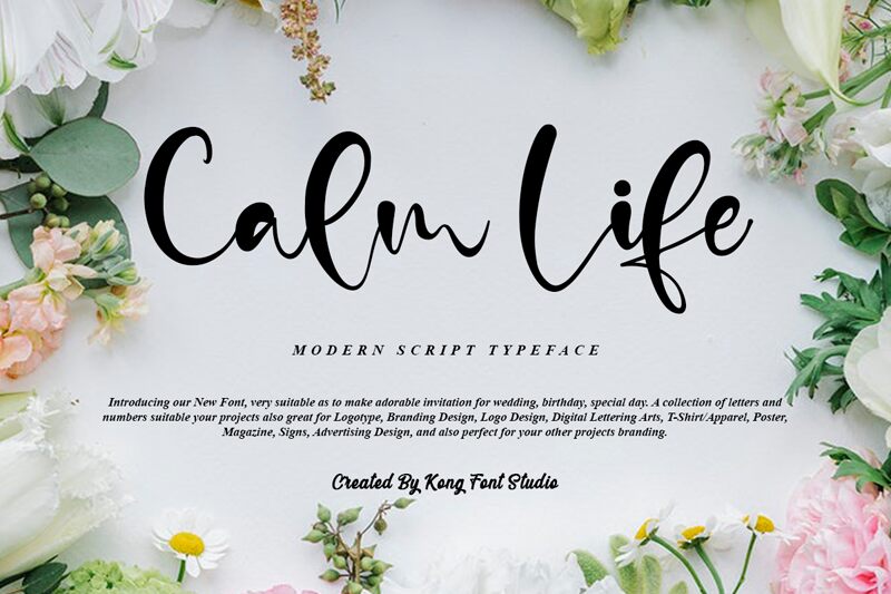 Calm Life Carattere
