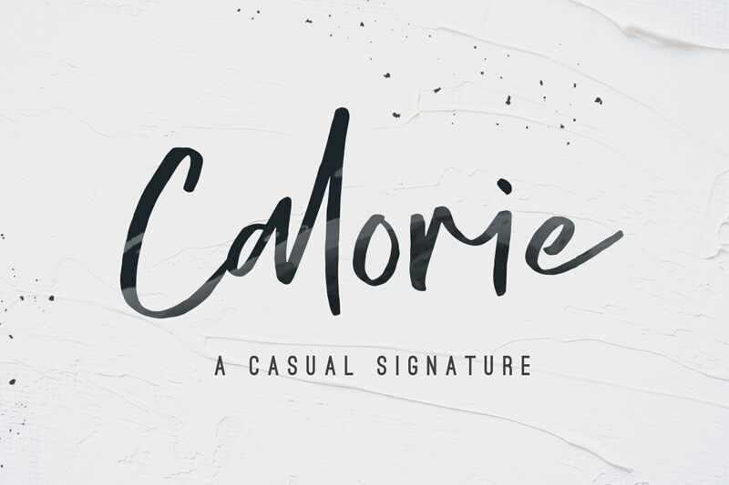 Calorie Schriftart