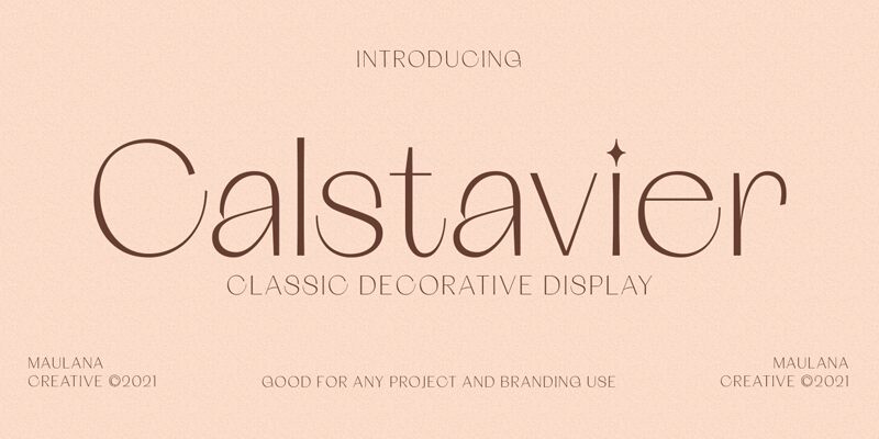 Calstavier Carattere