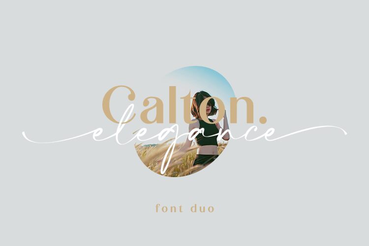 Calton Elegance Script Schriftart