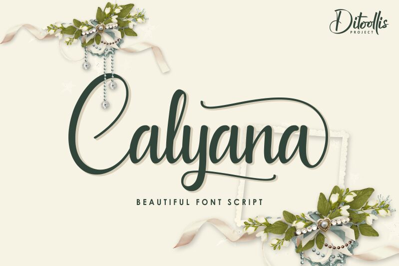Calyana Schriftart