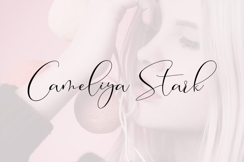 Cameliya Stark Schriftart