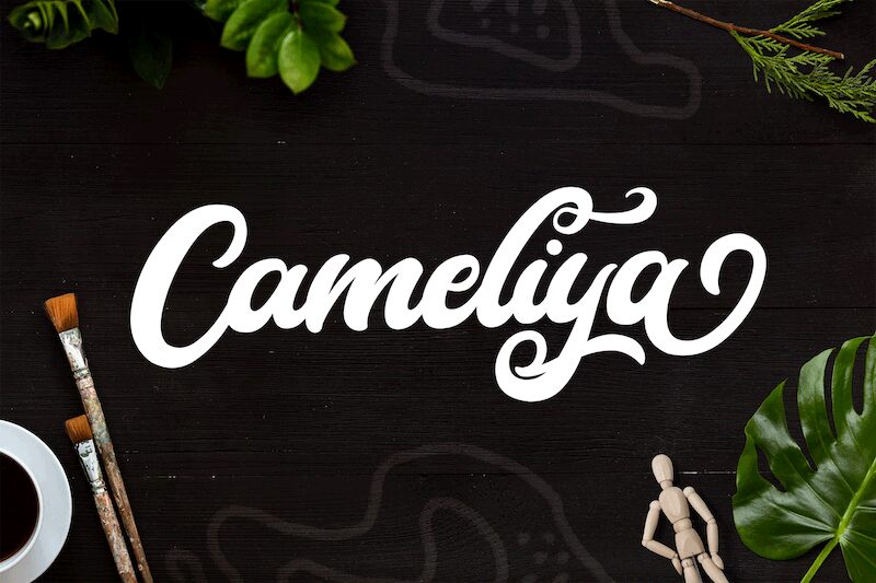 Cameliya Schriftart