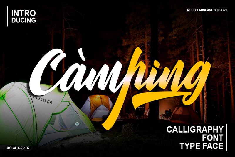 Camping Font
