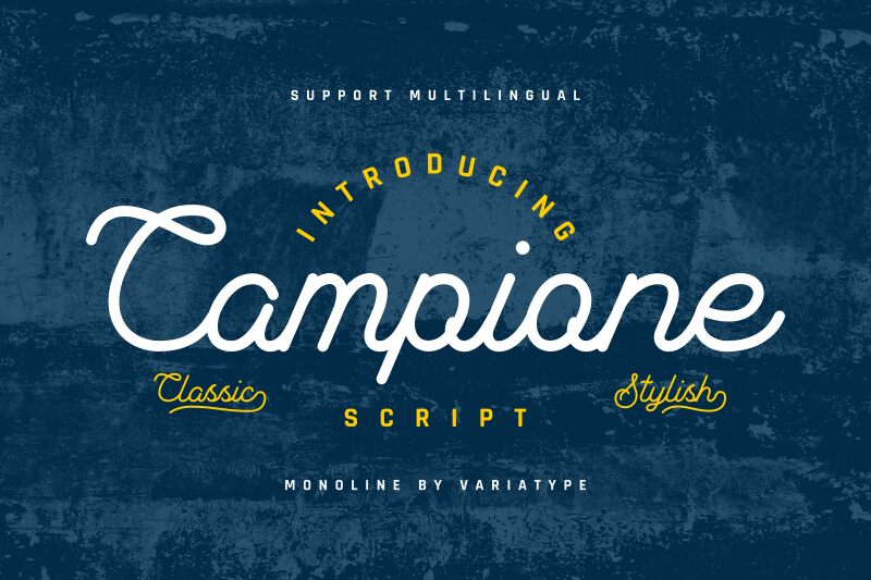 Campione Druh písma